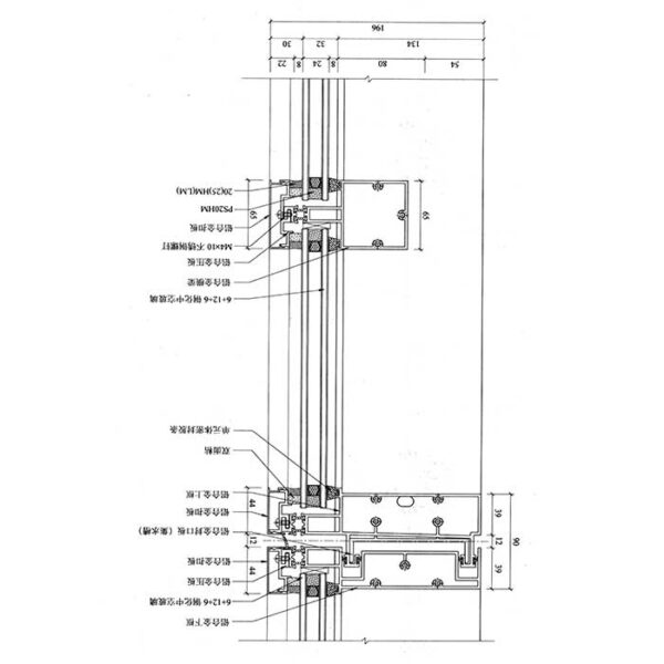 Unit glass curtain wall - 图片 3