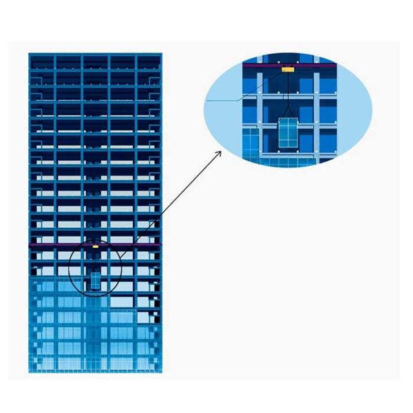 Unit glass curtain wall - 图片 2