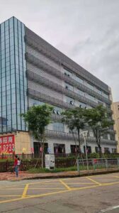 Office building curtain wall renovation