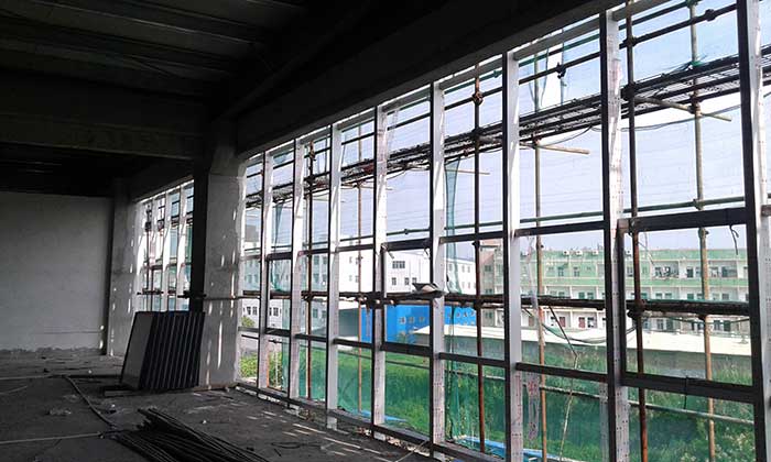 Industrial Park Curtain Wall Project